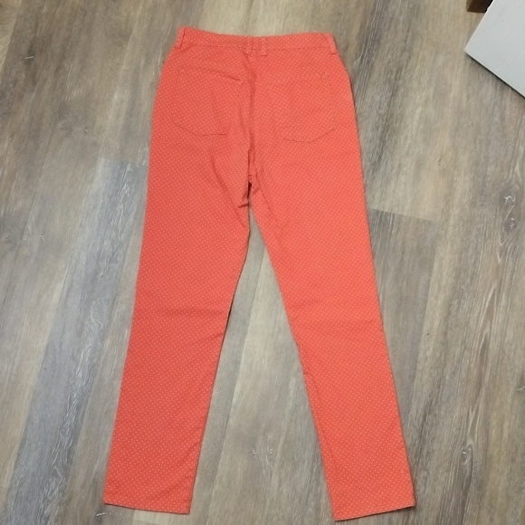 Charter Club - Orange Polka Dot Pants - Picture 3 of 3